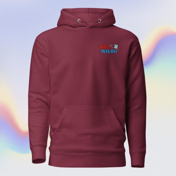 Wilbo Back print Unisex Hoodie - Image 4